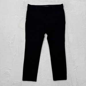 Banana Republic Pants Womens 4P Black Sloan Slim Ankle Trouser Mid Rise Stretch